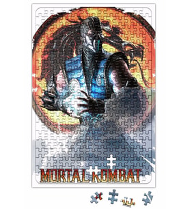 Sub Zero Mortal Kombat Game Puzzle 240 Parça Yapboz