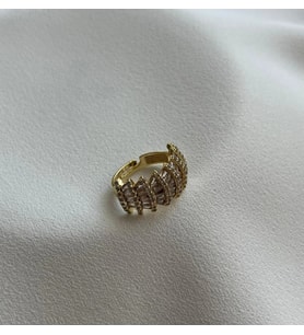 Bijuteri Zirkon Yüzük (Gold)