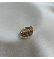 Bijuteri Zirkon Yüzük (Gold)
