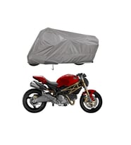 Ducati Monster 696 Bağlantı Tokalı Uyumlu SolarBlock Prime Motosiklet Brandası Örtüsü (Siyah)