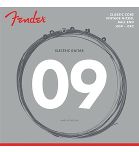 Fender 0730155403 Classic Core 155L Vintage Nickel Elektro Gitar Teli (09-42) Vintage Nikel Sarım Yumuşak Tuşe ve Klasik Rock Tonları