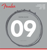 Fender 0730155403 Classic Core 155L Vintage Nickel Elektro Gitar Teli (09-42) Vintage Nikel Sarım Yumuşak Tuşe ve Klasik Rock Tonları