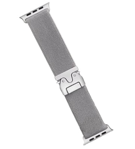 Uray store Apple Watch 42mm Forest Kumaş Kordon - Titan Gri