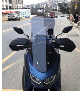 MOTOCAM Yamaha Nmax Ön Cam 2021-2024 Model 72cm Füme Renkli 4mm UZUN