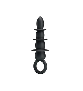Special  Stimulation Butt Plug Silikon 3 Boğumlu  Plug