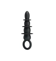 Special  Stimulation Butt Plug Silikon 3 Boğumlu  Plug