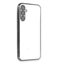 Durukar® Samsung Galaxy A54 5G Kılıf Lensli Silikon - Siyah