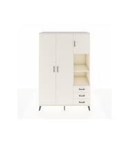 Hyperion Gardrop 5 Raflı 3 Çekmeceli Tek Askılı 132x44x195 Aytaşı-Aytaşı
