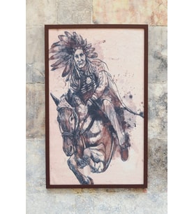 Indian Style Özel Tasarım MetaFrame Tablo