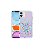 Apple iPhone 11 Uyumlu Kılıf Kamera Korumalı Desenli Sert Zore Hess Kapak (Model 9)