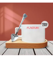 Firmaya Özel Logo Baskılı Kahve Fincanı-011