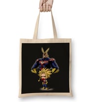 My Hero Academia All Mıgh Bez Çanta Uzun Saplı