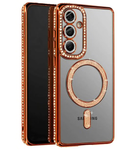 Galaxy S26 Joke Simli Magneticsafe Kılıf - Turuncu