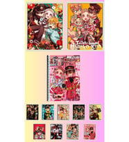 jibaku shounen hanako kun Poster A3 ,2 adet defter A4 1adet , fotokart 9 adet