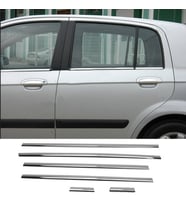 Hyundai Getz Alt Cam Çıtası Kromu Nİkelajı