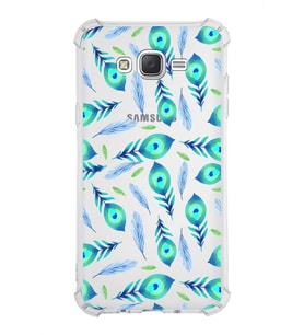PrintiFy Samsung Galaxy J7 Uyumlu Nazar Boncuğu 3 Baskılı Şeffaf Köşe Korumalı Antişok Kılıf