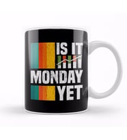 Is It Monday Yet Funny Stock Market Trading Kupa Bardak Porselen