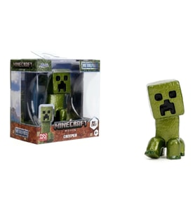 Jada Minecraft Film Figürleri Creeper 6.5 cm Boyunda, Die-Cast Metal, Pop-Culture Tasarımlı Lisanslı