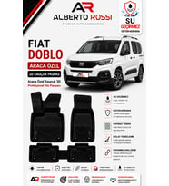 FIAT DOBLO 2023 - 2026 Araca Özel Kauçuk 3D Profesyonel Oto Paspası