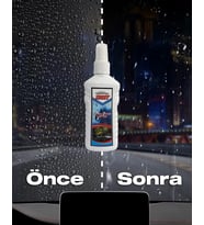AUTOKIT Nano Yağmur Kaydırıcı Cam Yüzey Seramik Kaplama Spreyi  200 ML Su İtici (ATLANTİK-SOHO ANTRASİT)