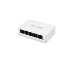 Gigabit Ethernet Switch 5 Port - Beyaz LV-GS05