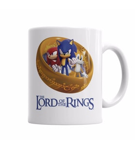 Sonic O Senhor Dos Aneis Kupa Bardak Porselen