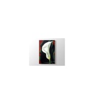 Georgia Okeeffe - Single Lily With Red 1928 Tablo 40 X 30 Cm
