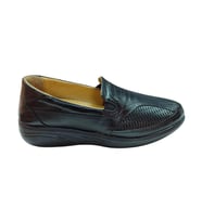 Riverland Z-57 Kadın Siyah Bağsız Ortopedik Casual Ayakkabı