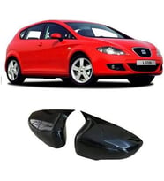 SEAT LEON 2009-2012 BATMAN YARASA AYNA KAPAĞI (Siyah - Beyaz)