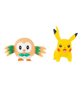 Pokemon Battle 2'li Figür Seti PKW4072 - Pikachu ve Rowlet