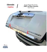 Chevrolet Captiva Krom Alt Bagaj Çıtası 2007 Üzeri P. Çelik