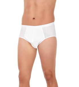 6 lı Paket Yıldız Erkek Süper İnce Slip Külot Beyaz 118