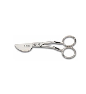 Rıza M-213 Dokumacı Ponpon Makası No: 6 inç / 15,24 cm - Nikel Kaplama