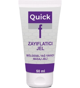 Quickf Gel 50 ml Hafifliğin Anahtarı