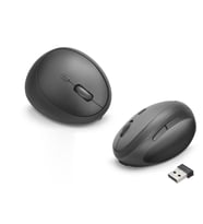 Kablosuz Ergonomik Dikey Gaming Mouse Dual Mod 3200 Dpi 6 Tuş Bilek Dostu - Siyah ND1210