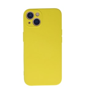 İphone 13 Mini Kılıf Nano İçi Kadife - Sarı