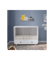 Myllra Beyaz Bebek Karyolası 60x120