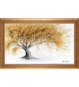 ALTIN ÇERÇEVELİ PASPARTULU TABLO CR943