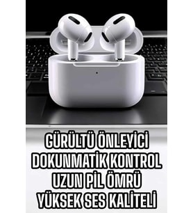 3.Nesil Tws Bluetooth Kulaklık Mikrofonlu Anc Özelliği Dokunmatik Kontrol