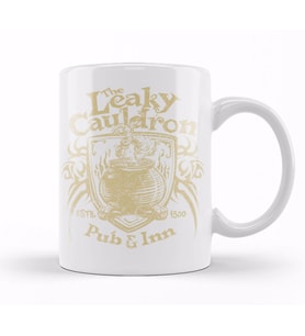 Harry Potter The Leaky Cauldron Kupa Bardak Porselen