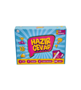 Hazır Cevap Oyun Seti (Çok Renkli)