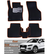 AUDİ Q2 (2020-2024) Uyumlu EVA Paspas Tam Set–Araca Özel,Su Geçirmez,Hızlı ve Kolay Montaj