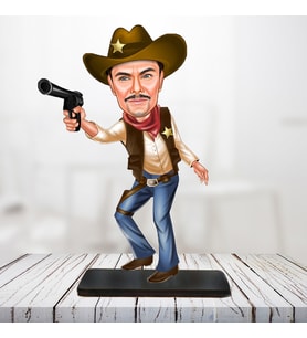 Kişiye Özel Karikatür Biblo ŞERİF