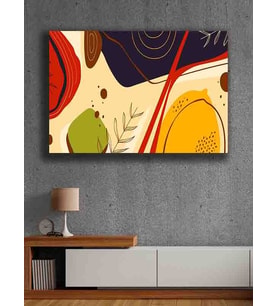 Koç stüdyo Modern tasarım kanvas tablo 50x70 (Çok Renkli)
