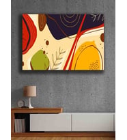 Koç stüdyo Modern tasarım kanvas tablo 50x70 (Çok Renkli)