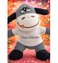 Özür Dilerim Peluş Eşek Oyuncak