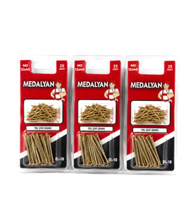 300 ADET 12X40 SARI TP ÇELİK TEL ÇİVİ 12X25PCS (5680)