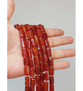 Akik Taşı 7x12mm Dizi (49920)
