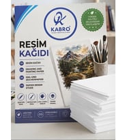 Premium Resim Kağıdı 25x35 cm 120 gr 100'lü Çizim, Boyama ve Baskı Kağıdı