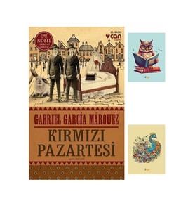 Kırmızı Pazartesi 9789750721571 - Gabriel García Márquez - Sarı Fosforlu Kalem - Not Defterli Seti (Renksiz)